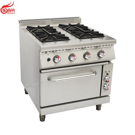 heavy duty stainless steel gas stove 4 burner